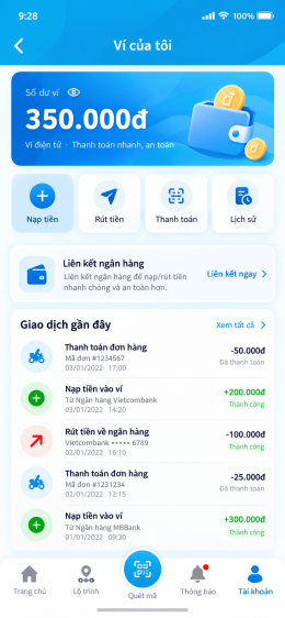 App vận chuyển